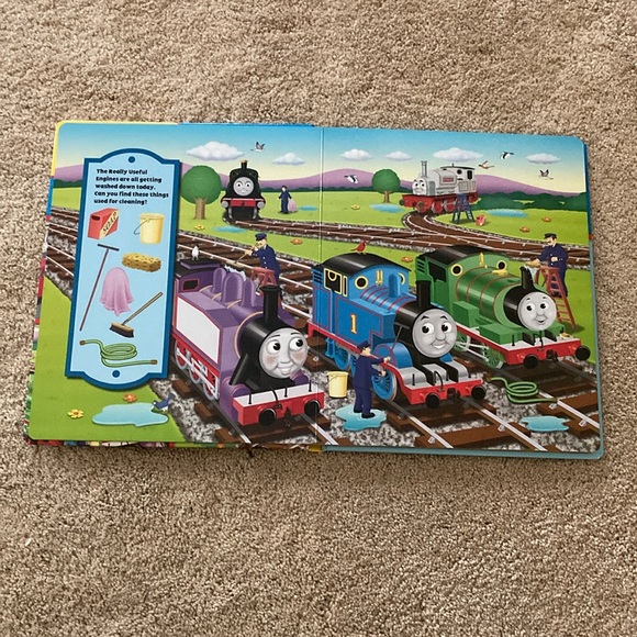 Book for little kids. Look and find books. EUC. Thomas and friends - Picture 3 of 10